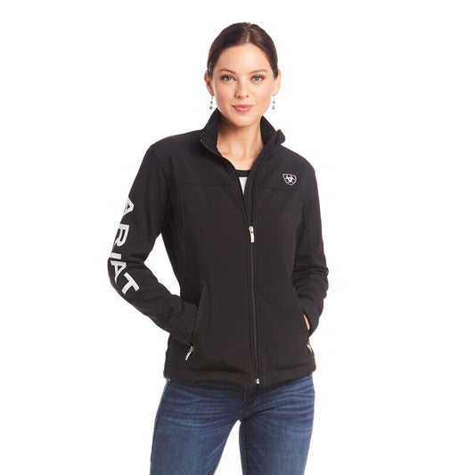 Ariat Ariat Women's New Team Softshell Jacket Black, Size: XXS, nan: nan, nan: nan