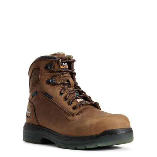Ariat Ariat Men's Turbo 6 Inch H20 Ct Puncture Resist Work Boot, Size: 7, width: D, nan: nan