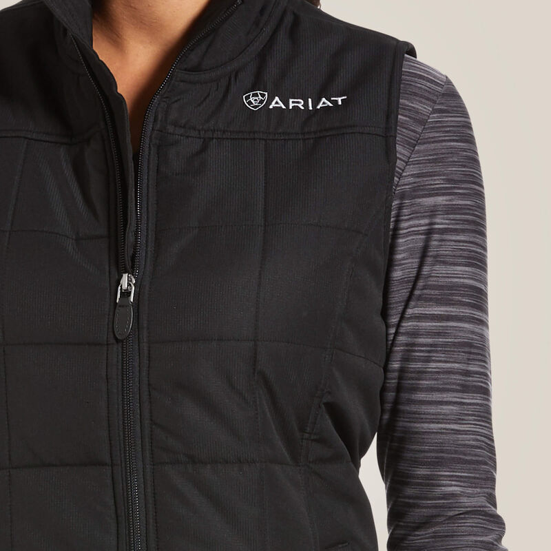 Ariat Womens Crius Insulated Vest Black