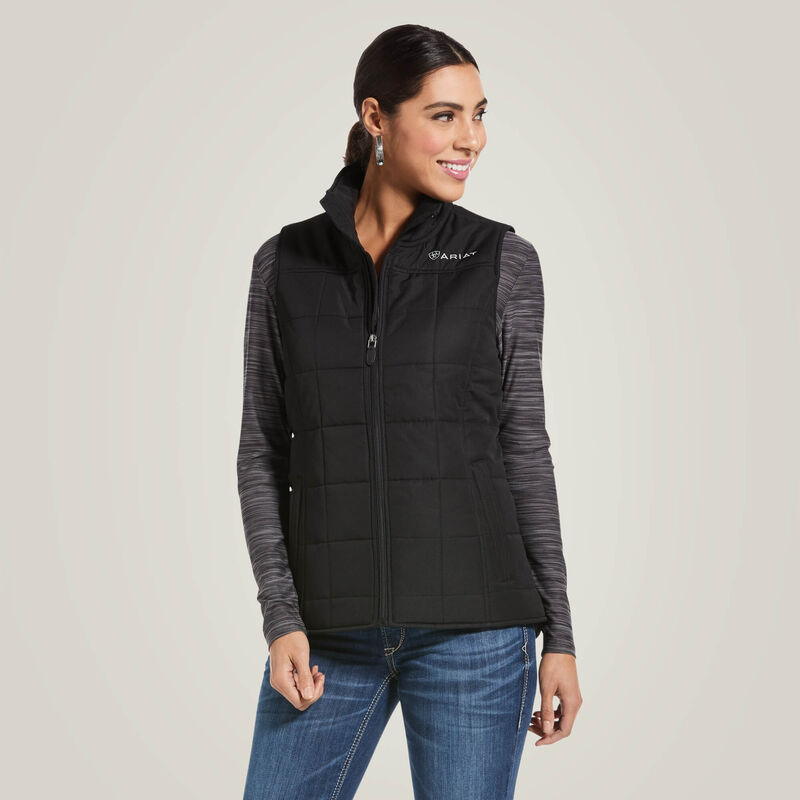 Ariat Womens Crius Insulated Vest Black