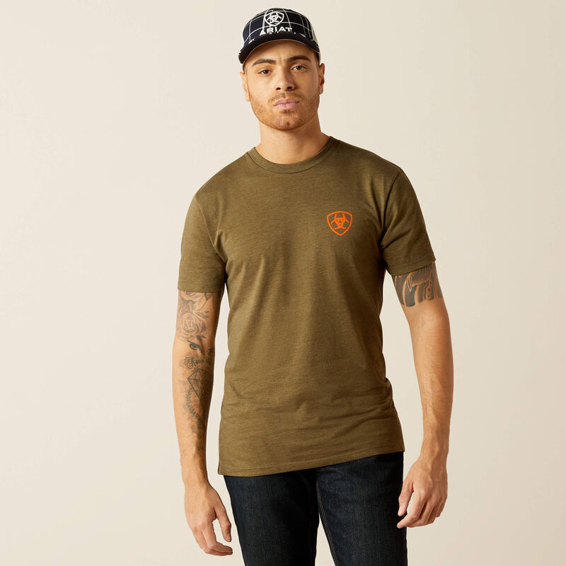 Ariat Mens Grain Flag T-Shirt