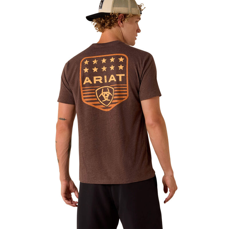 Ariat Stripe Patriotic Badge T-Shirt