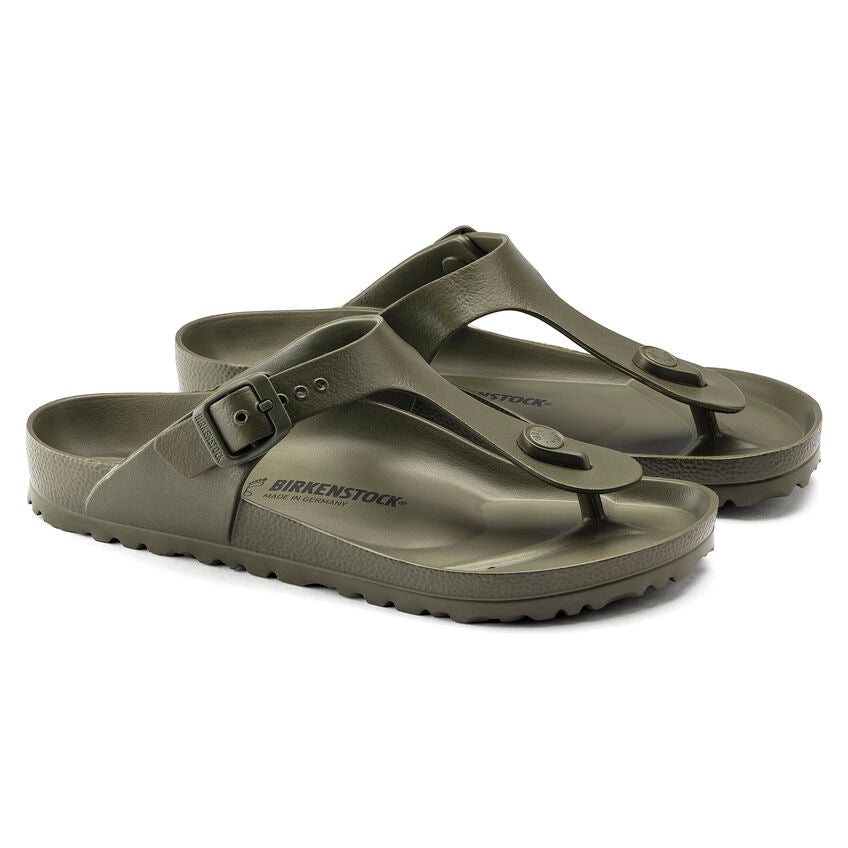 nan Birkenstock Women's Gizeh Eva Thong Sandal Khaki, nan: 39, nan: R, nan: nan