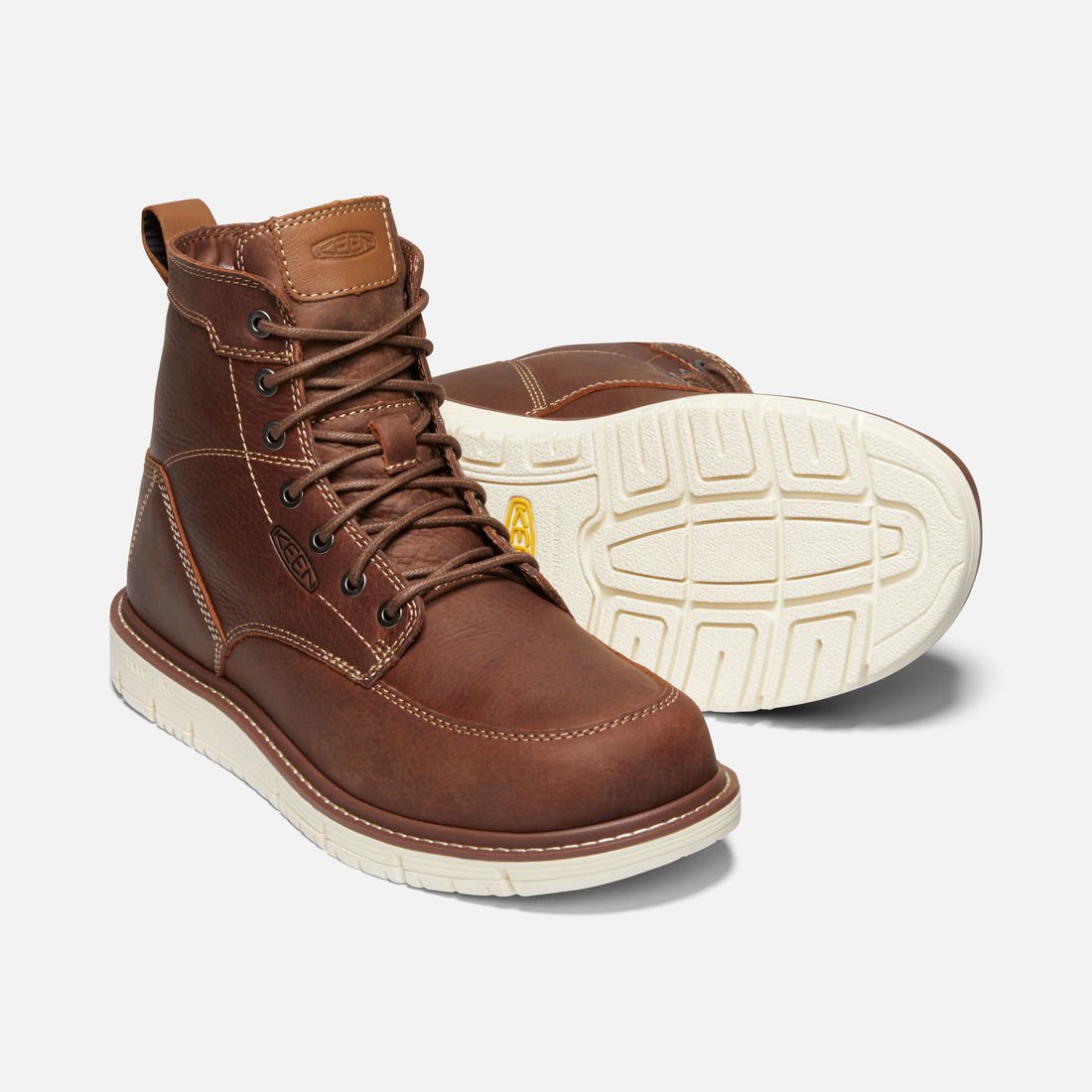 nan Keen Men's San Jose Wedge 6 Inch Soft Toe Work Boot, nan: 7, nan: EE, nan: nan