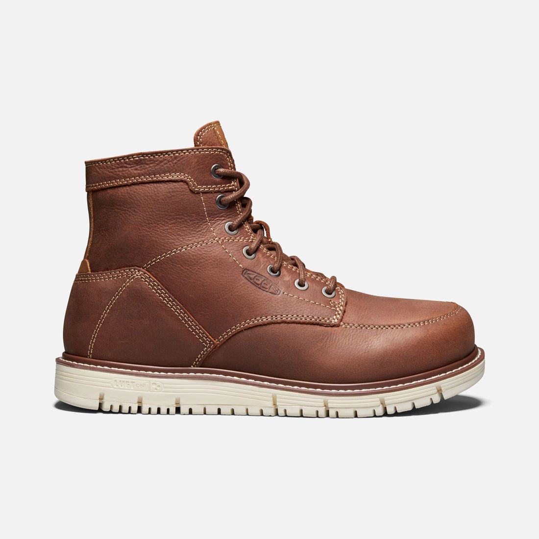 nan Keen Men's San Jose Wedge 6 Inch Soft Toe Work Boot, nan: 7.5, nan: EE, nan: nan