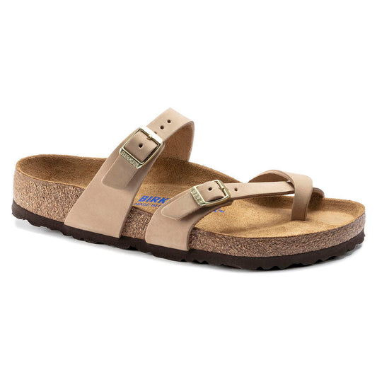 Birkenstock Birkenstock Women's Mayari Soft Footbed Sandcastle Nubuck, Size: 36, Width: R, nan: nan