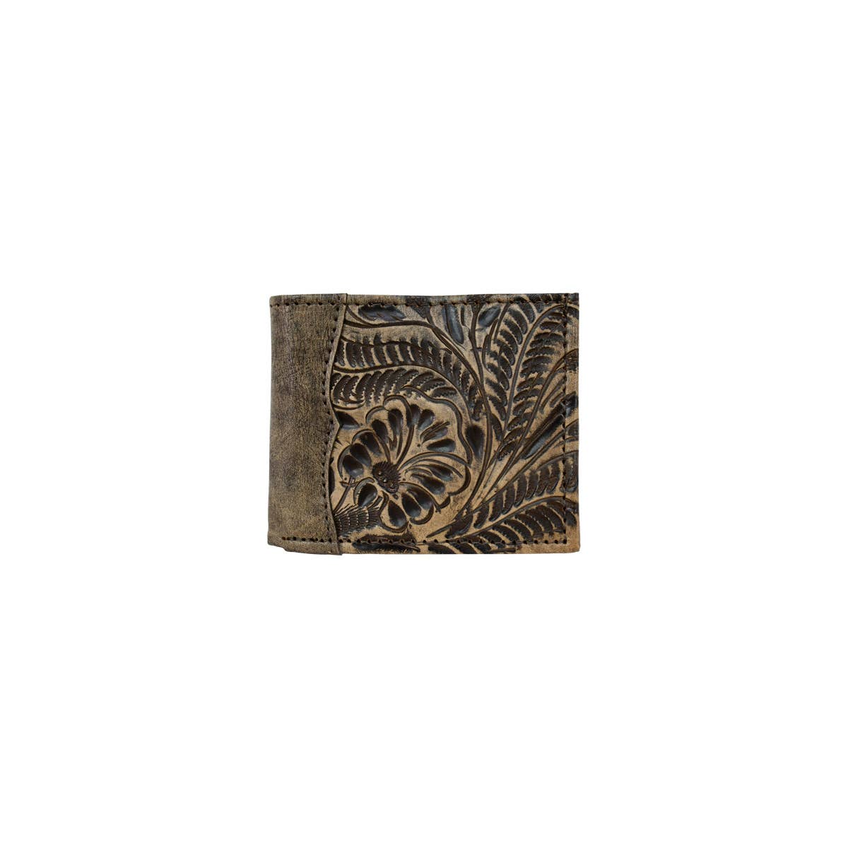 Men's Wallet: Medium Brown / 100% Genuine Full Grain Leather
