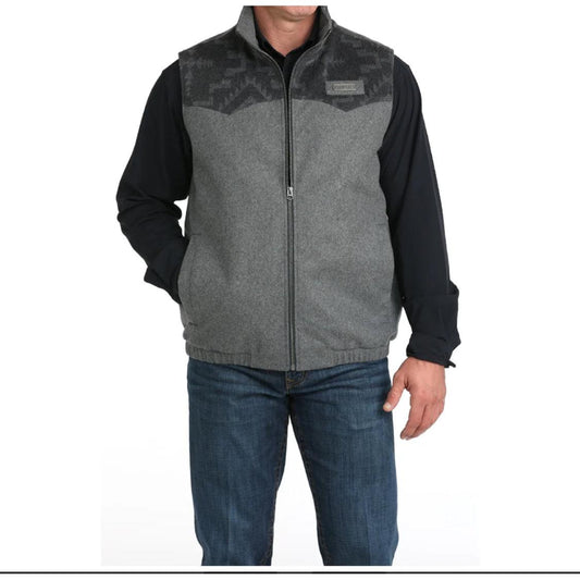 Cinch Men's Conceal and Carry Wooly Vest