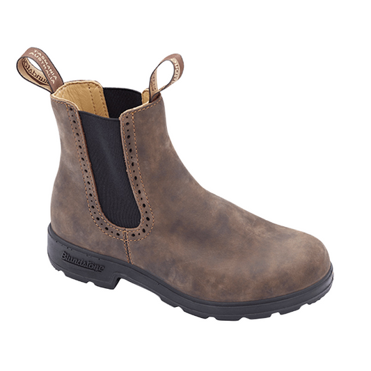 Blundstone Blundstone Women's Rustic Classic Pull On Chelsea Boot Brown, SIZE: 3, Width: M, nan: nan