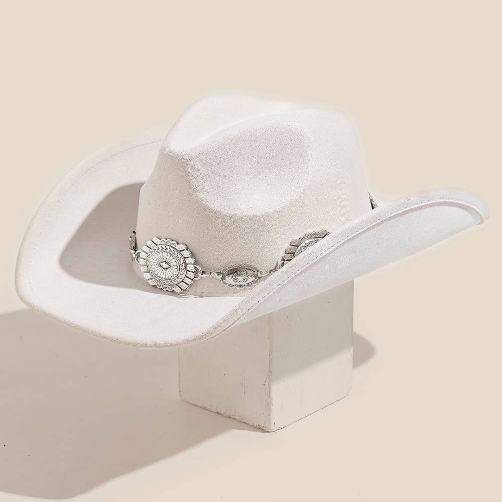 Western Concho Cowboy Hat: GBK