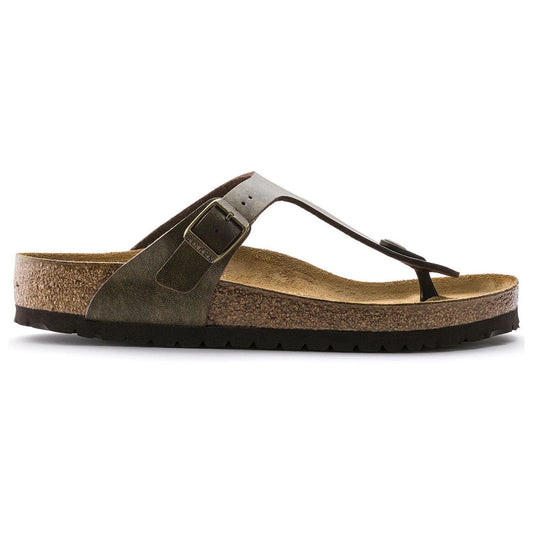 nan Birkenstock Wmns Gizeh Thong Birko-Flor Golden Brown, nan: 36, nan: nan, nan: nan