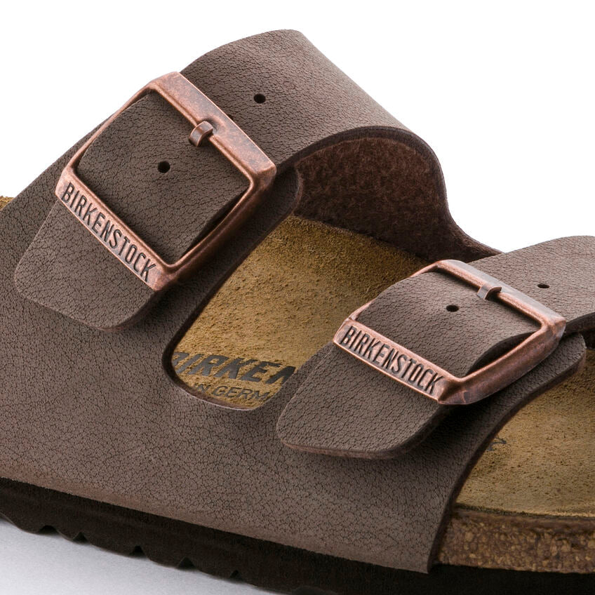 nan Birkenstock Women's Arizona 2 Strap Sandal  Birkibuc Mocha, nan: 40, nan: R, nan: nan