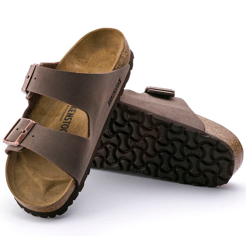 nan Birkenstock Women's Arizona 2 Strap Sandal  Birkibuc Mocha, nan: 37, nan: R, nan: nan