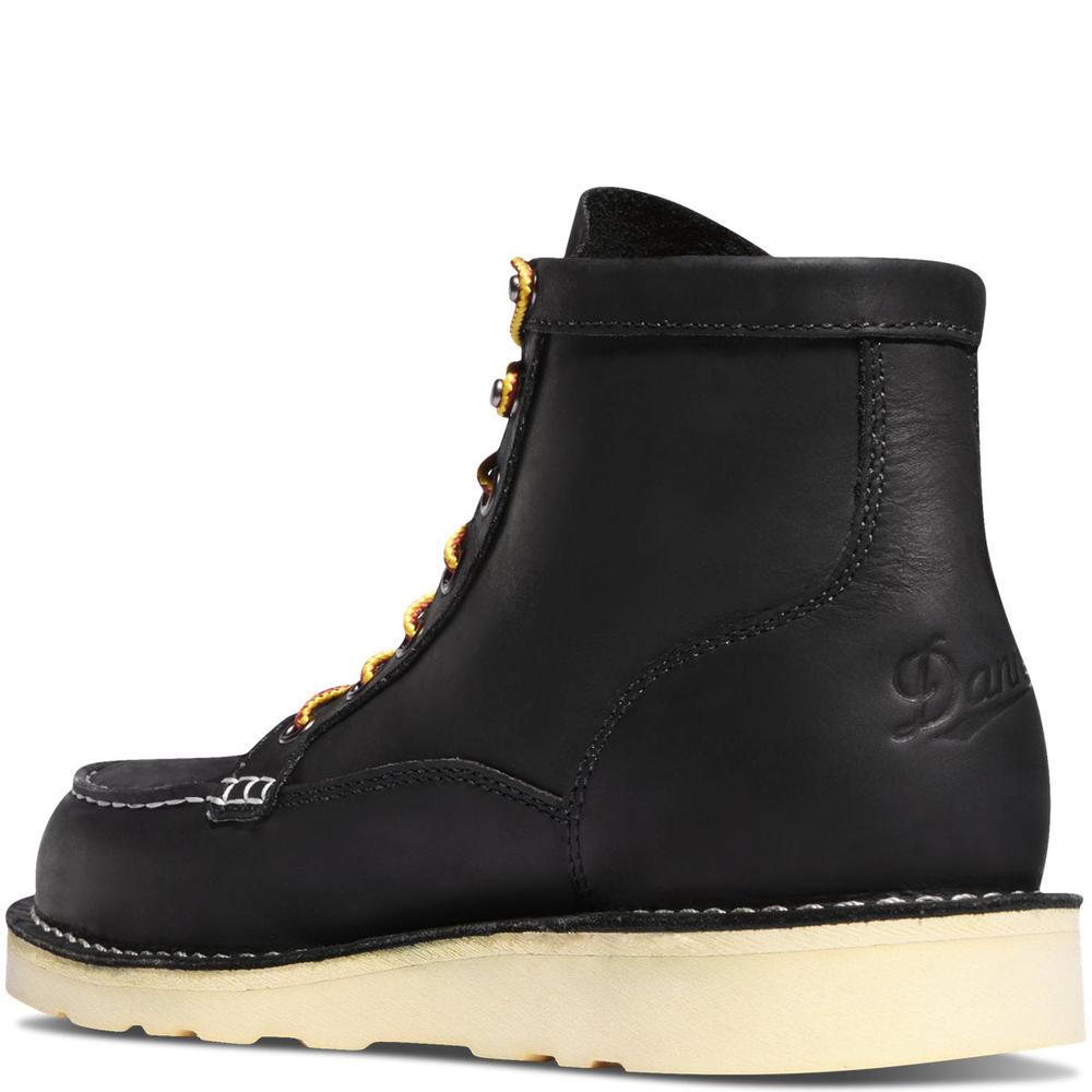 nan Danner Men's Bull Run 6 Inch Soft Toe Work Boot, nan: 7.5, nan: D, nan: nan
