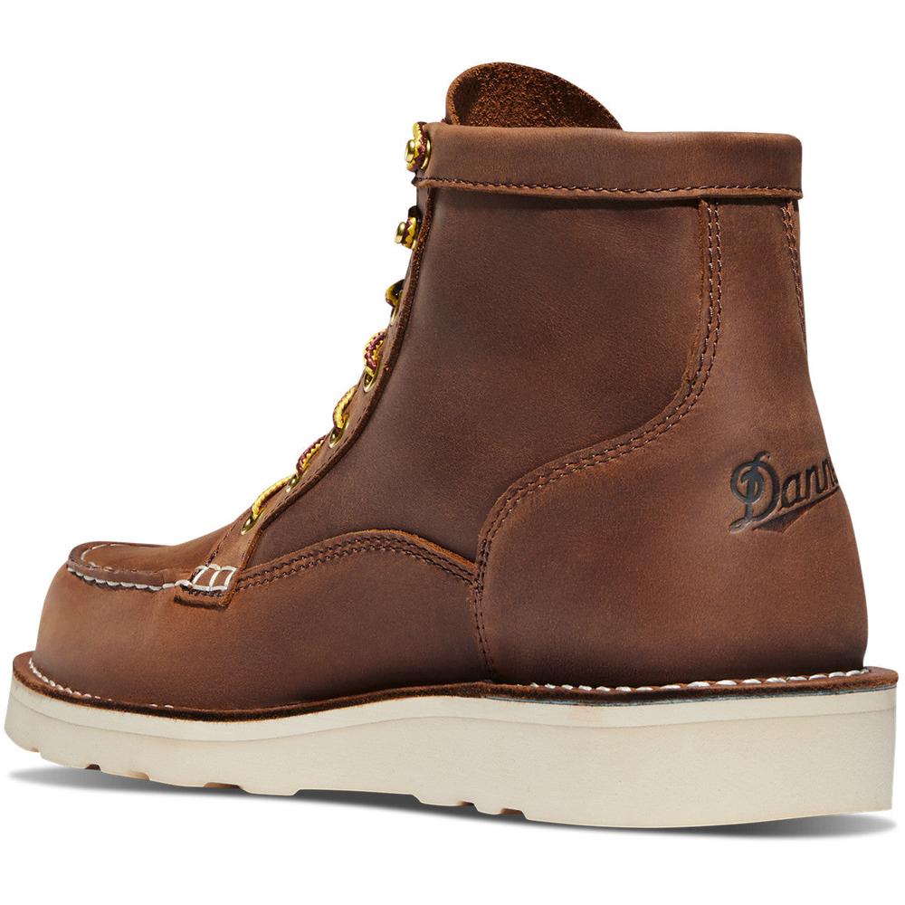 nan Danner Bull Run Mns 6 Inch Soft Toe Work Boot, nan: 7, nan: EE, nan: nan