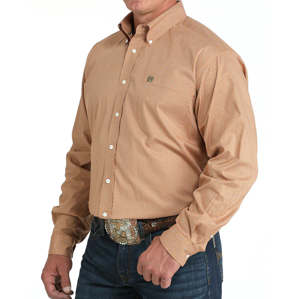Cinch Men's Long Sleeve Button Down Shirt