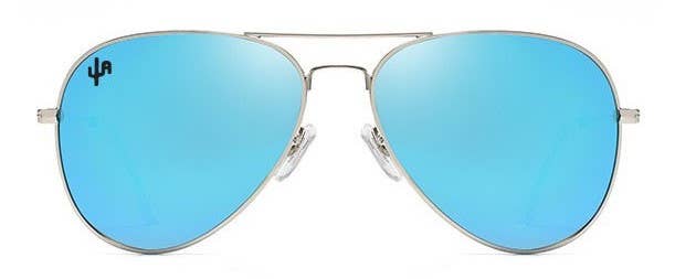 Cactus Alley Hat Co. Cactus Aviator | Blue/Silver (2024)