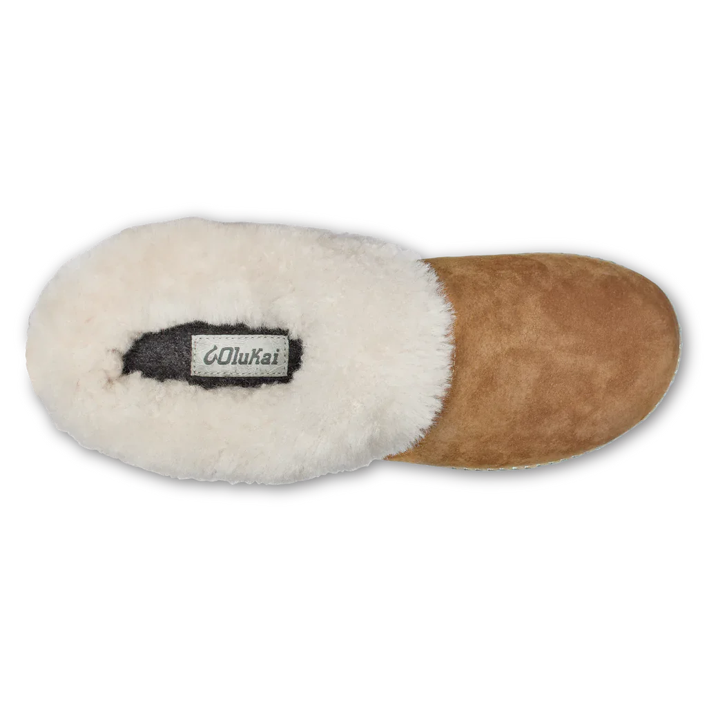 nan Olukai Women's Ku'I Slipper Tan/Bone, nan: 8, nan: B, nan: nan