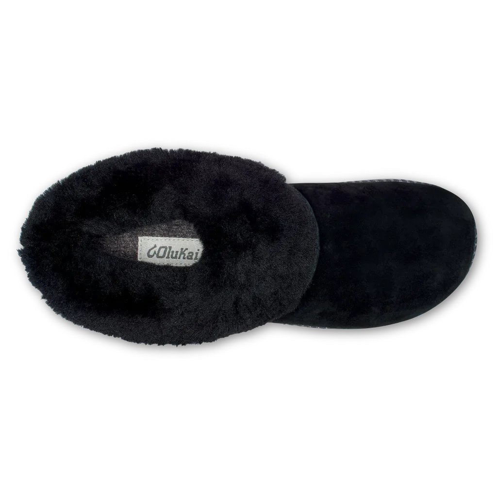 nan Olukai Women's Ku'I Slipper Black, nan: 8, nan: B, nan: nan