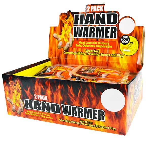 Novelty Brands Hand Warmer Disposable Pair For Winter Cold- 24/Display, Title: Default Title, nan: nan, nan: nan