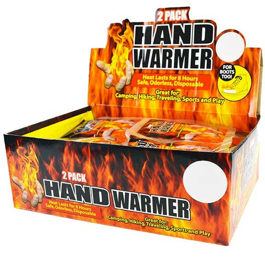 Novelty Brands Hand Warmer Disposable Pair For Winter Cold- 24/Display, Title: Default Title, nan: nan, nan: nan