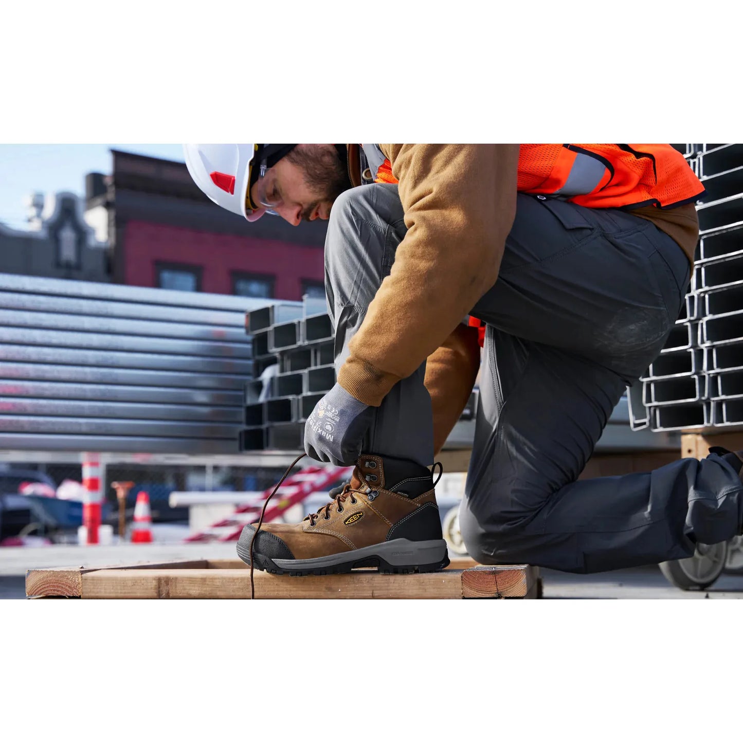 Keen Utility Men's Evanston 6 inch Composite Toe Work Boot