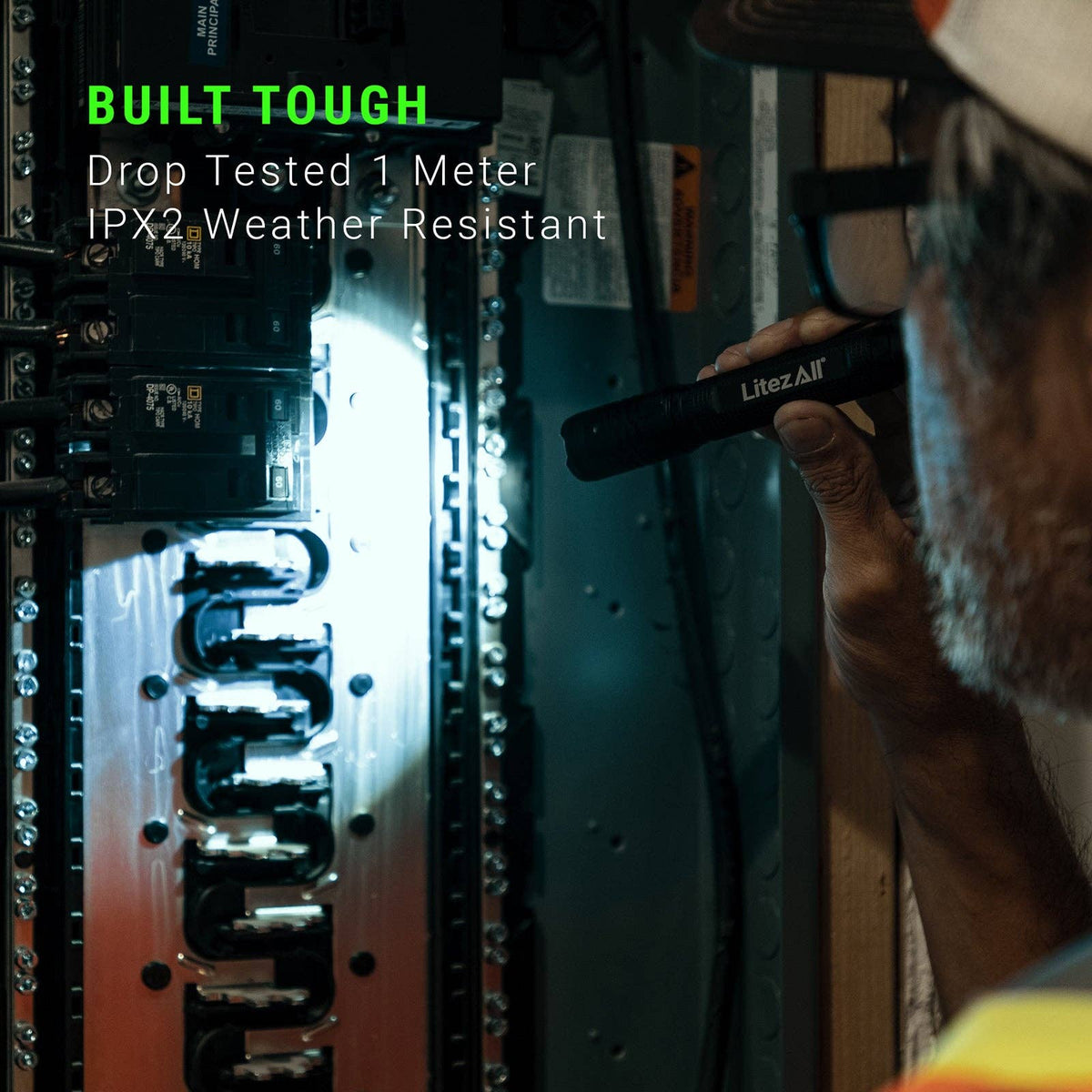 LitezAll® 280 Lumen Tactical Flashlight