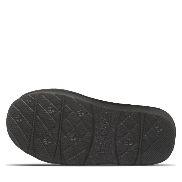 nan Bearpaw Women's Retro Loki Suede Slide Slipper Black, nan: 11, nan: M, nan: nan