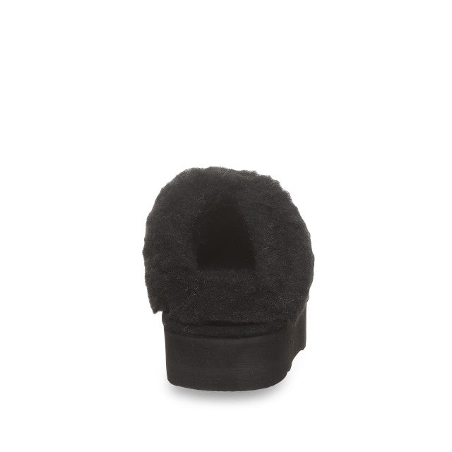 nan Bearpaw Women's Retro Loki Suede Slide Slipper Black, nan: 10, nan: M, nan: nan