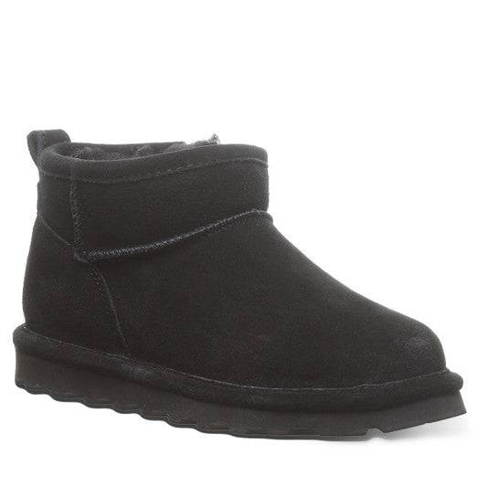 Bearpaw Bearpaw Youth Shorty Boot Black, Size: 1, nan: nan, nan: nan