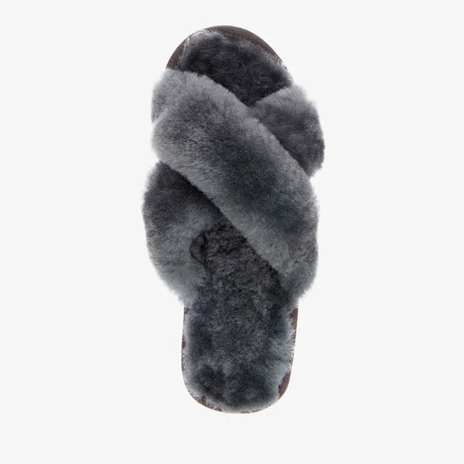 Emu Australia Women's  Mayfield Sheepskin Slipper Charcoal