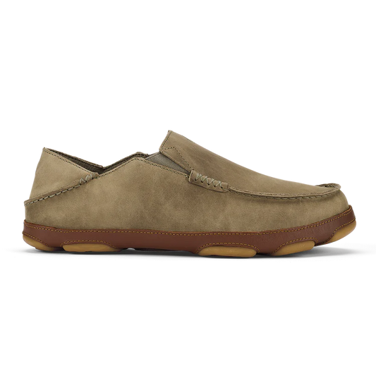 Olukai Men's Moloa Slip on Ray/toffee