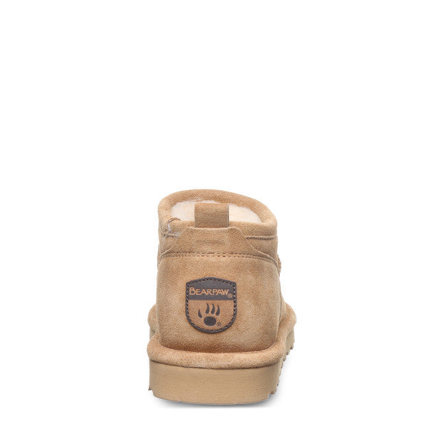 nan Bearpaw Women's Super Shorty Sheepskin Boot Iced Coffee, nan: 9, nan: M, nan: nan