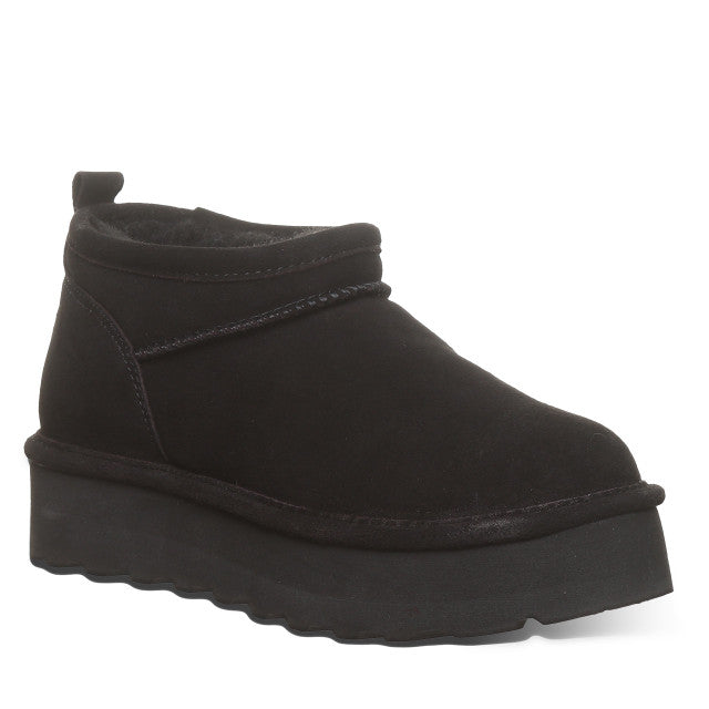 Bearpaw Bearpaw Women's Retro Super Shorty Sheepskin Boot Black, Size: 6, Width: M, nan: nan