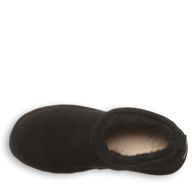 nan Bearpaw Women's Retro Super Shorty Sheepskin Boot Black, nan: 10, nan: M, nan: nan