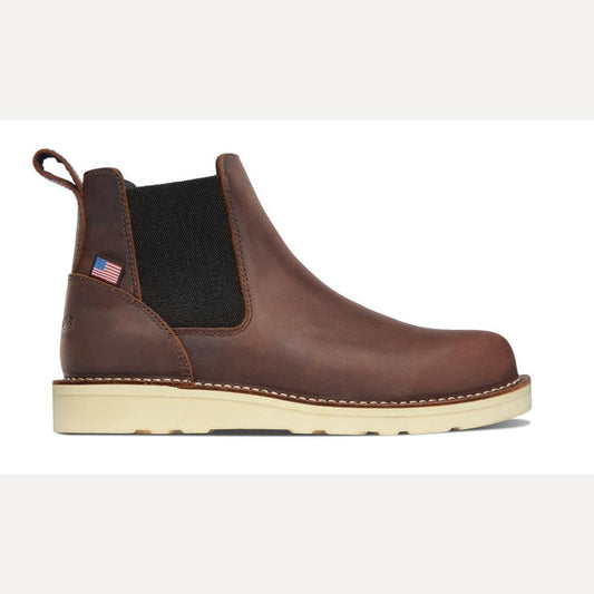 nan Danner Men's Bull Run Chelsea Soft Toe Work Boot, nan: 7, nan: EE, nan: nan