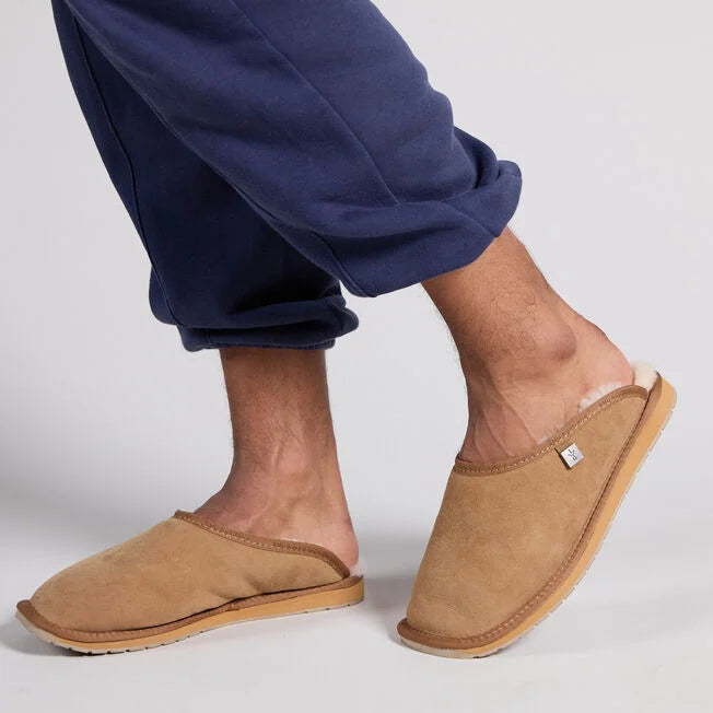 Emu Australia Men’s Platinum Esperance Sheepskin Slipper