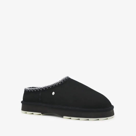 Emu Australia Women's  Sharky Scuff Sheepskin Slipper Black
