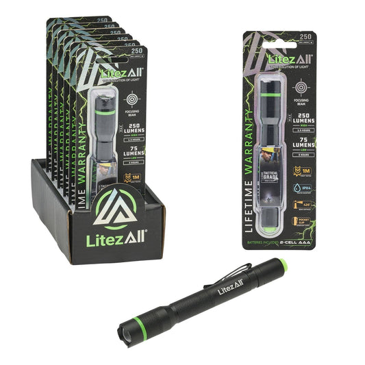 LitezAll LitezAll 250 Lumen Tactical Pen Light, Title: Default Title, nan: nan, nan: nan
