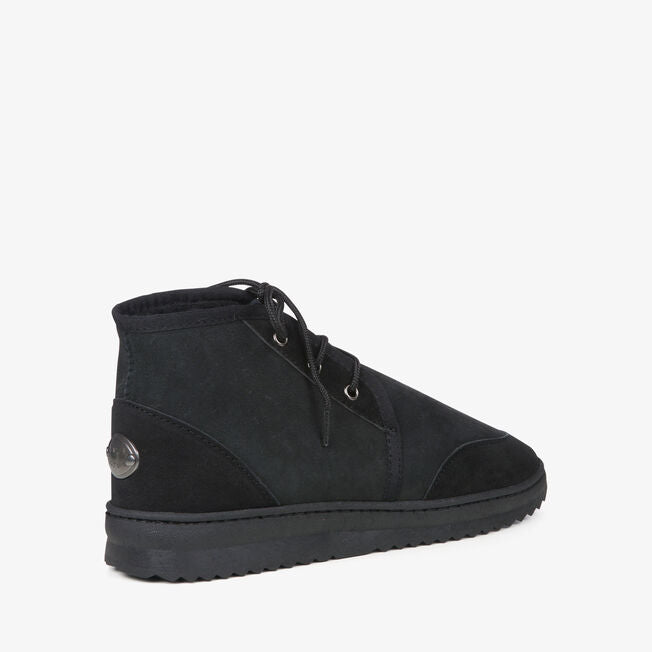 Emu Australia Men’s Cooper Lace Up Sheepskin Casual Shoe/Boot