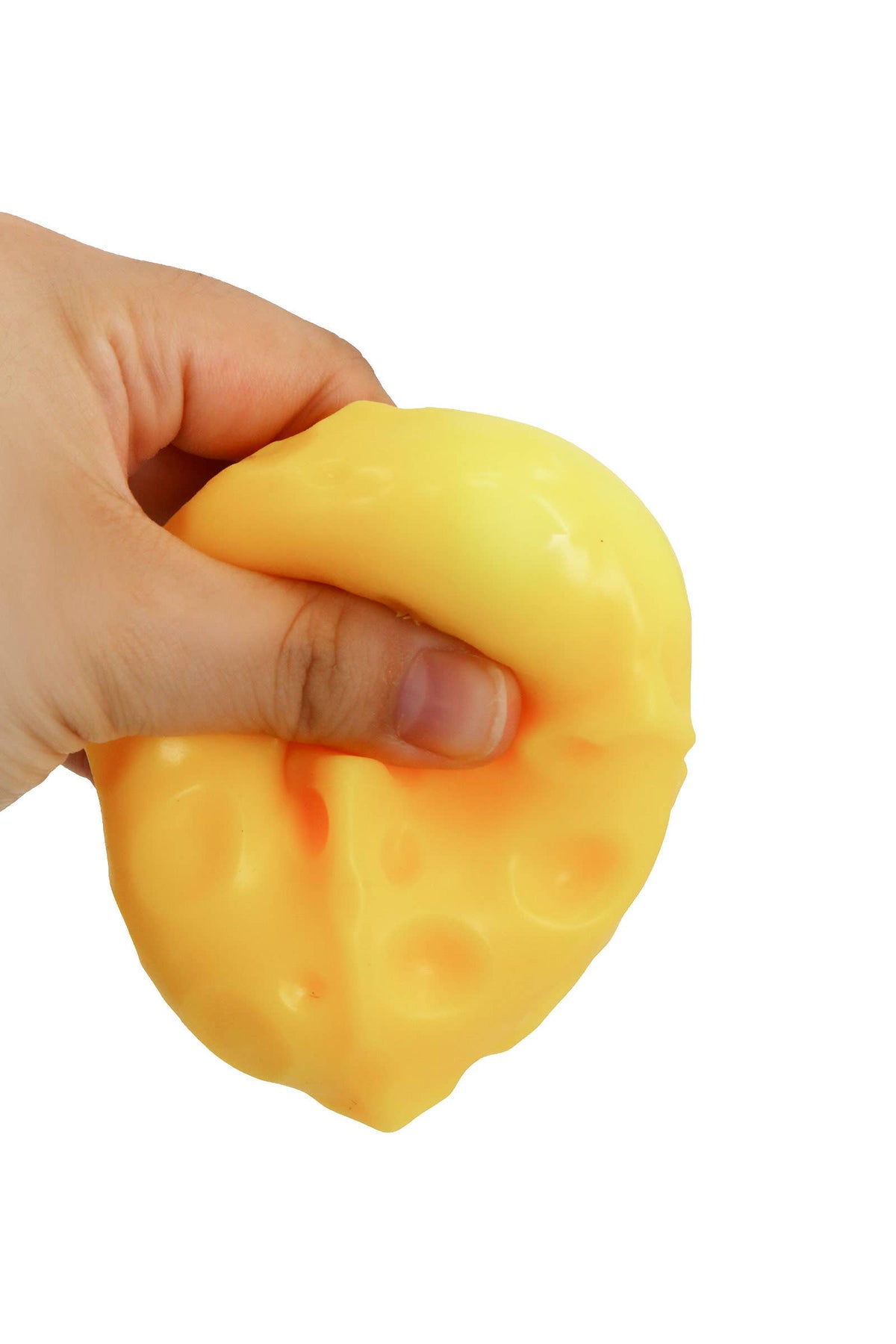 Cap Zone Mini Cheese Zero Rebound Crunchy Bead Slime Filled Squishy – Assorted