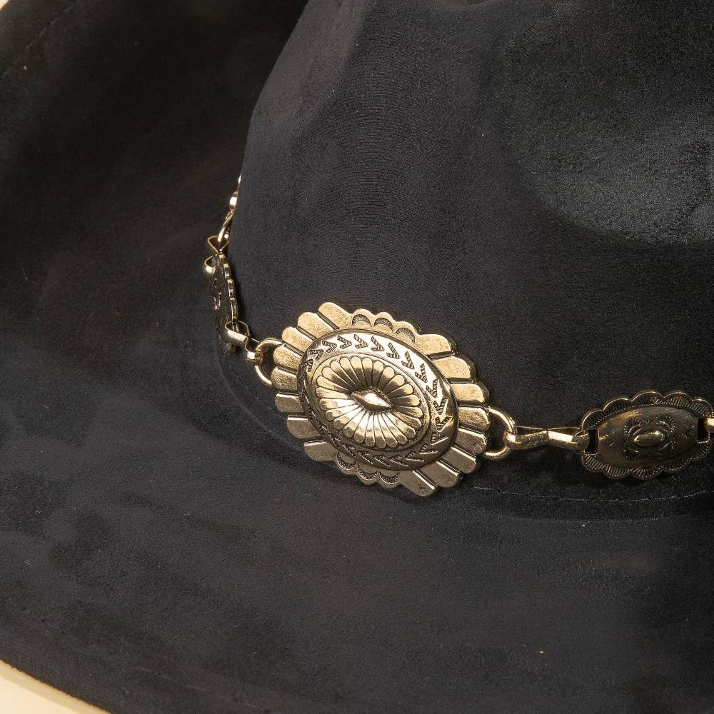Western Concho Cowboy Hat: GBK