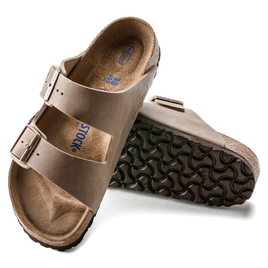 nan Birkenstock Arizona Soft Footbed Unisex Sandal Tabacco Leather, nan: 35, nan: N, nan: nan