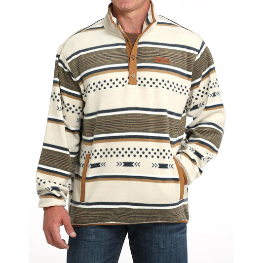 Cinch Men's Polar Fleece Pullover Sweater