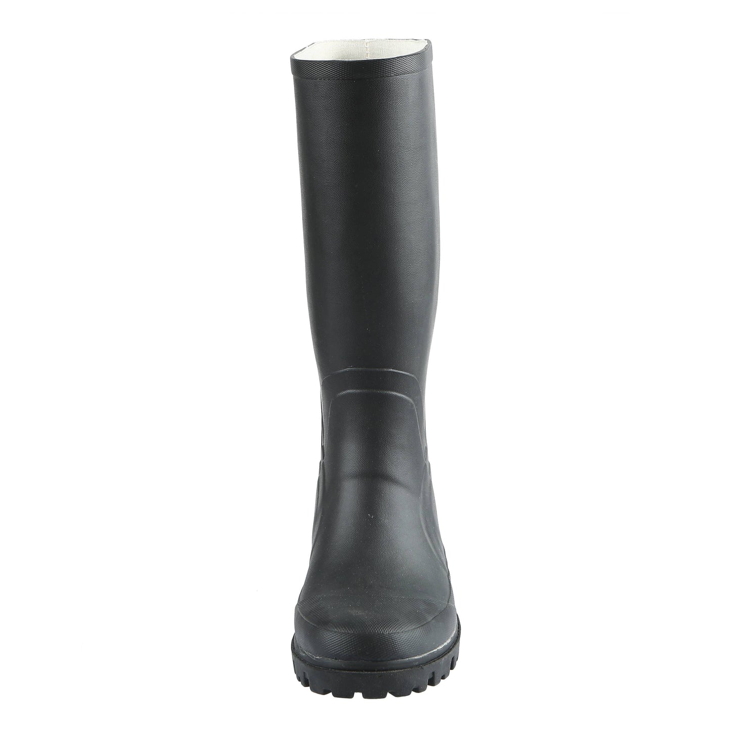 Men's Lincoln Waterproof Pull Rubber Rain Boot: Black / 10