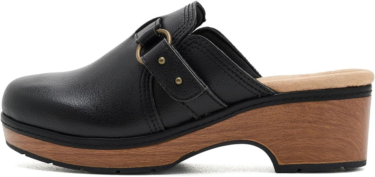 Clarks Women's Paizlee Ali Clog - Black Leather (26329623) - view 4