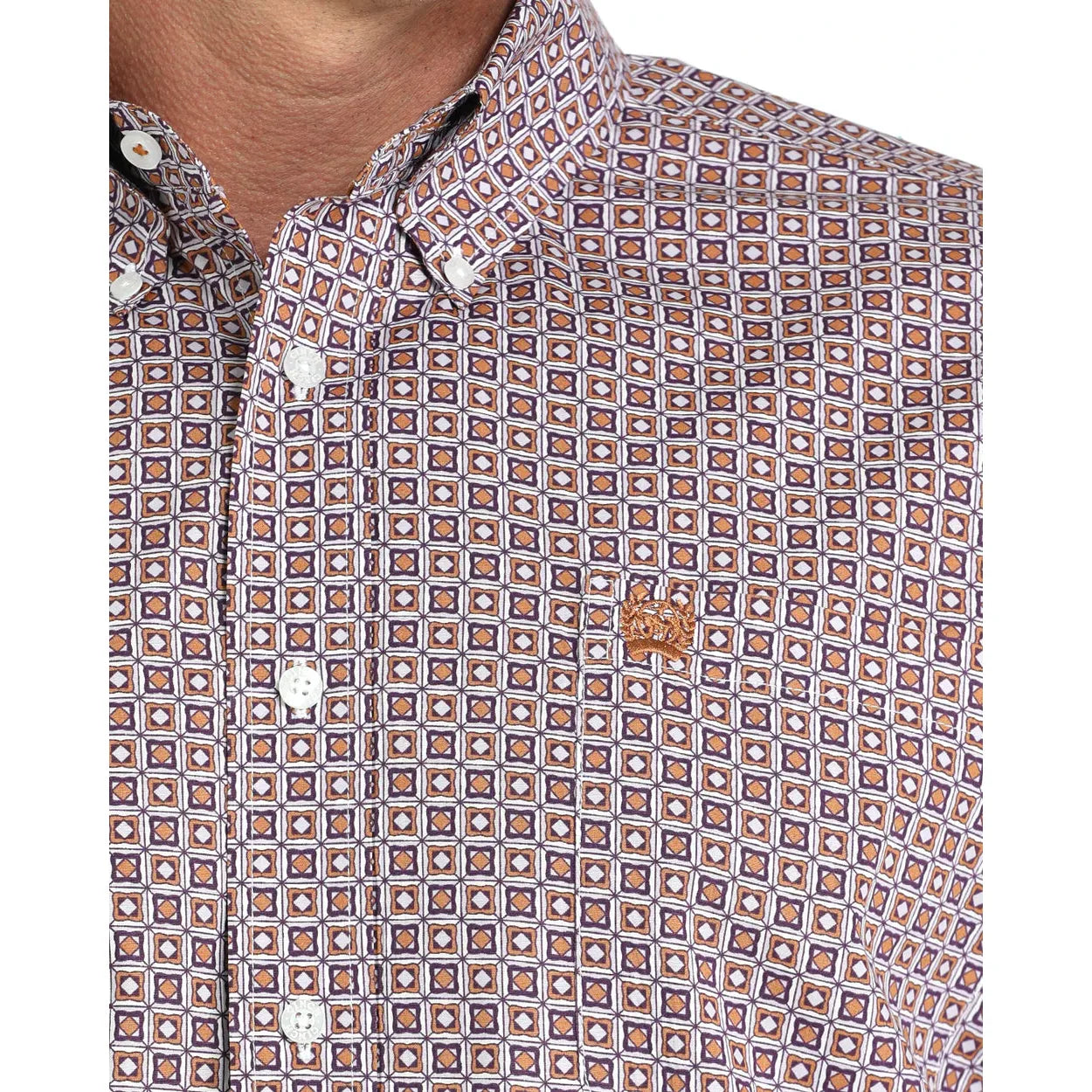 Cinch Men's Long Sleeve Button Down Shirt