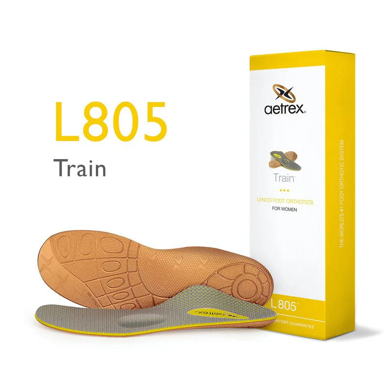 Aetrex Women’s Train Orthotics with Metpad