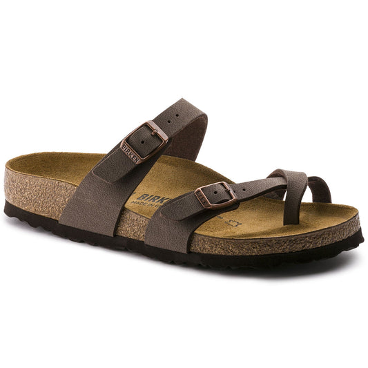 Birkenstock Birkenstock Wmns Mayari Vegan Birko-Flor Sandal Mocha, Size: 35, Width: R, nan: nan