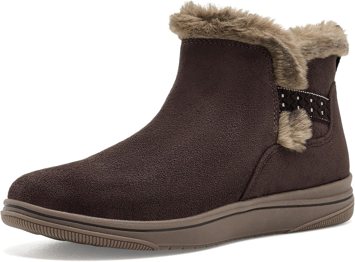Clarks Women's Breeze Pearl Ankle Boot - Dark Brown (26329739) - view 1